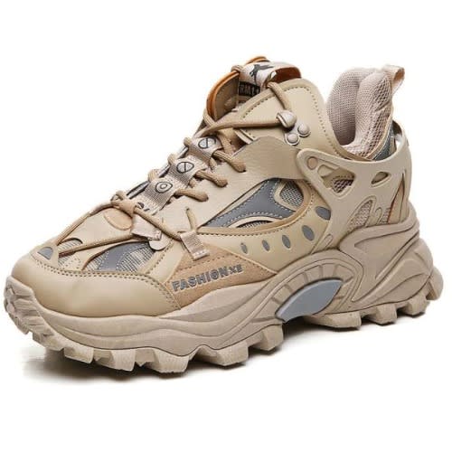 Chunky Hipster Sneakers - Khaki