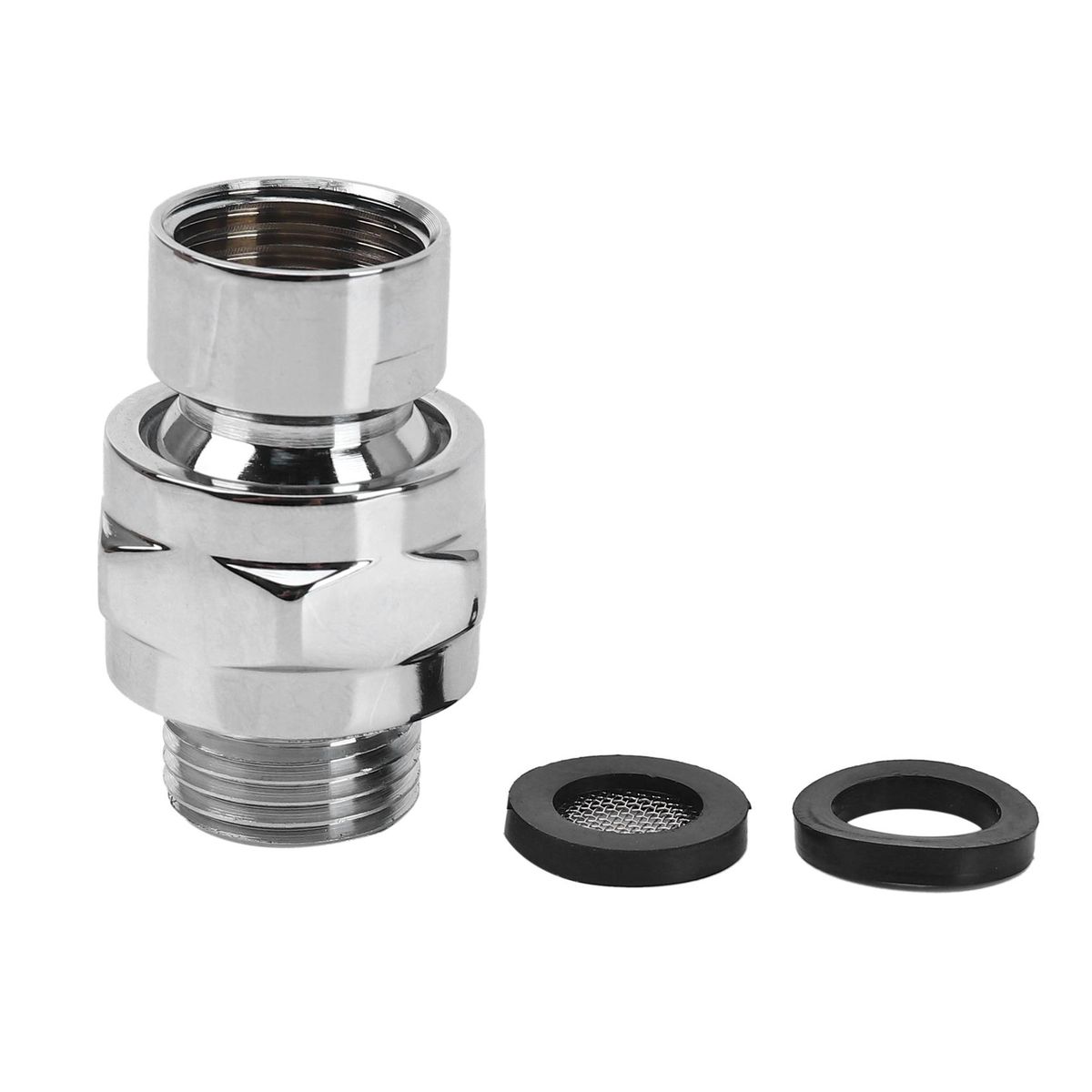 Brass Chrome Ball Joint Shower Arm Head Angle Adjustable