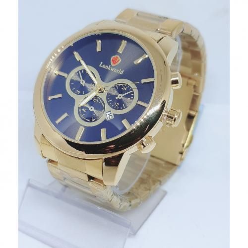 Men Luxury Gold Wristwatch