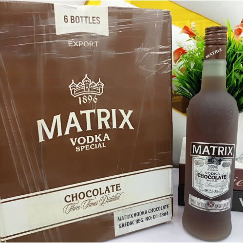 Matrix Vodka - Chocolate - 6 Bottles