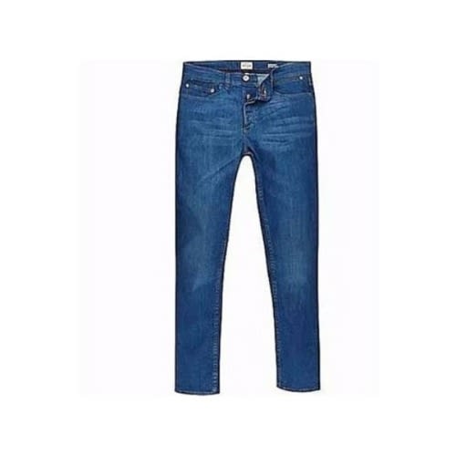Men's Straight Jeans Trousers - Blue
