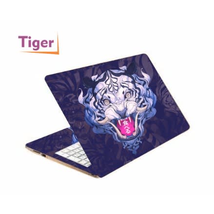 Tiger Head Skin Case For Laptop