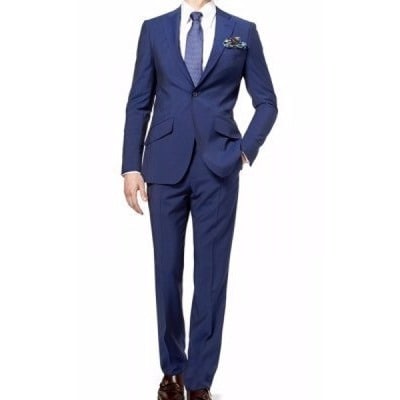 Die Camprie Smart Fitted Suit - Navy Blue