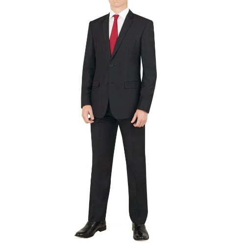 Thomas Goodwin Black Slim Fit 2 Piece Suit
