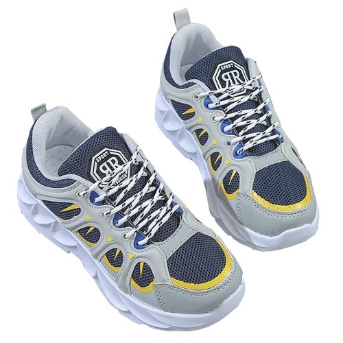 Unisex Casual  Sneakers - Grey