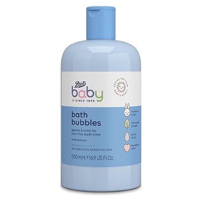 Boots Baby Bath Bubbles - 500ml
