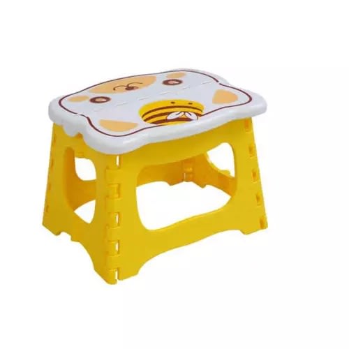 Children's Character Foldable Portable Chair - Yellow