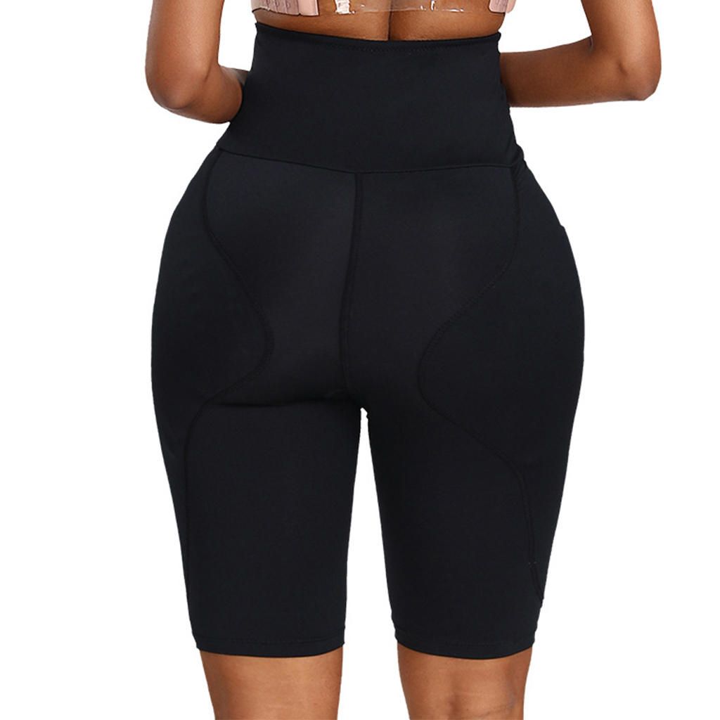 Buttock Padded Panties Hip Enhancer High Waist Shaper  Black XL
