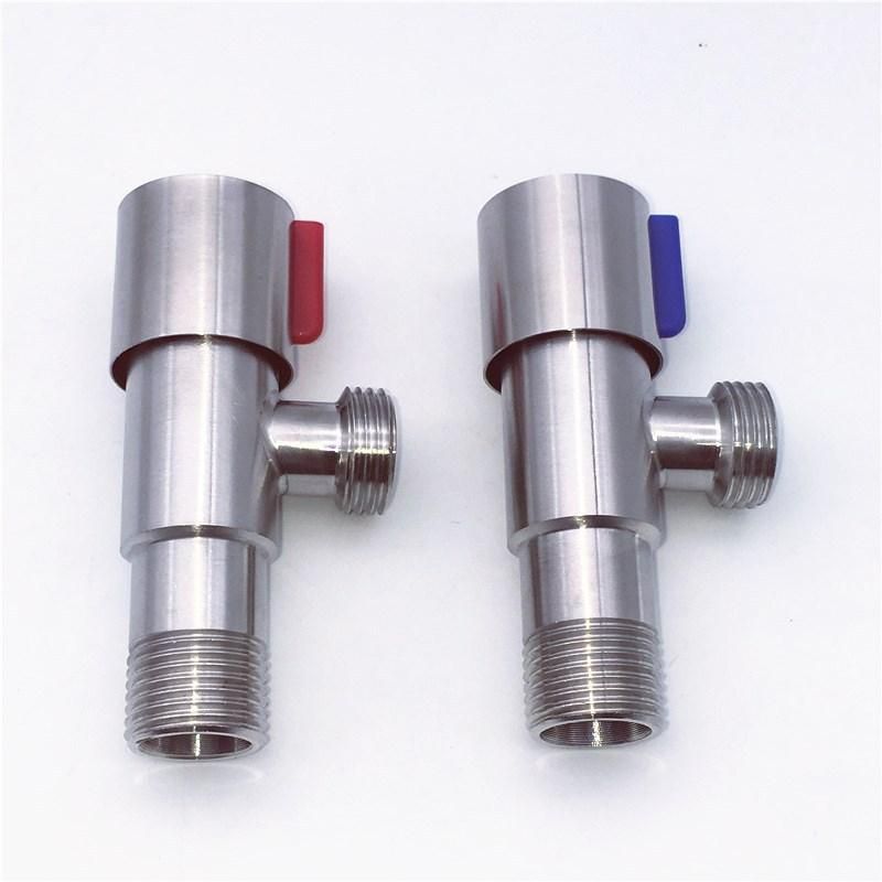 20mm Interface Stainless Steel One In And One Out Triangular Valve Red