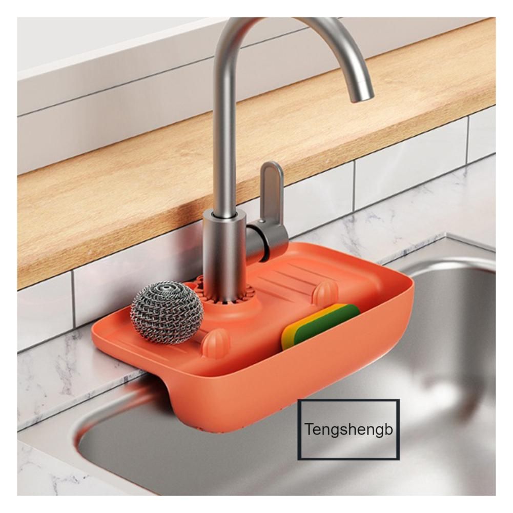 Sink Shelf Kitchen Household Sink Draining Rack Storage Rack