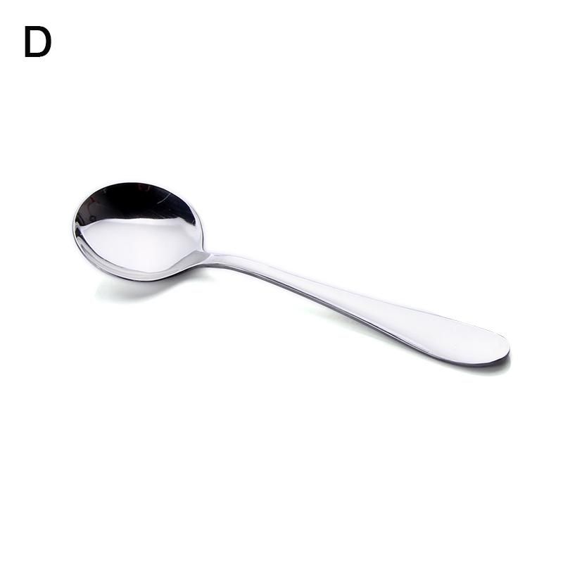 Round Soup Spoons for Kids Aduls Stainless Steel Dishwasher