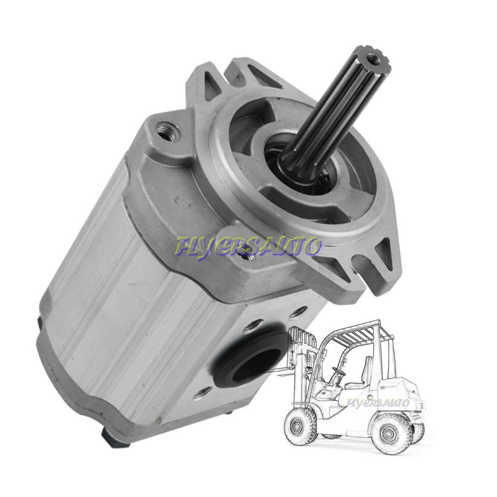 FLYERSAUTO Forklift Parts Hydraulic Pump 91371-10300 91371-00300 For Mitsubishi 4G63 4G64 ENGINE FORKLIFT FG20~30MC F17B