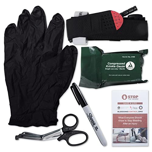 Stop The Bleed Personal Kit Military Style Tourniquet Compre