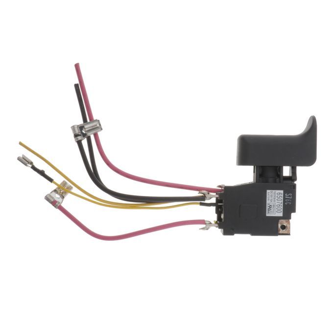 Drill Speed Switch For DJR186 6507600 650760-0 Tools Parts Plastic