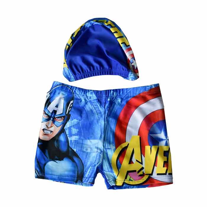Complete Boys Swimming Pant With Cap -
