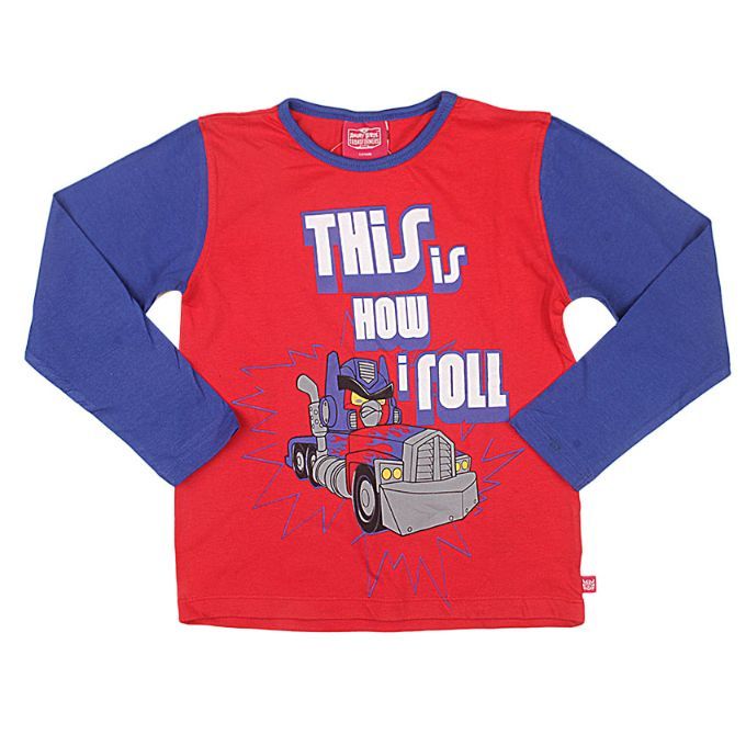Boys Print Design T-shirt - Multi