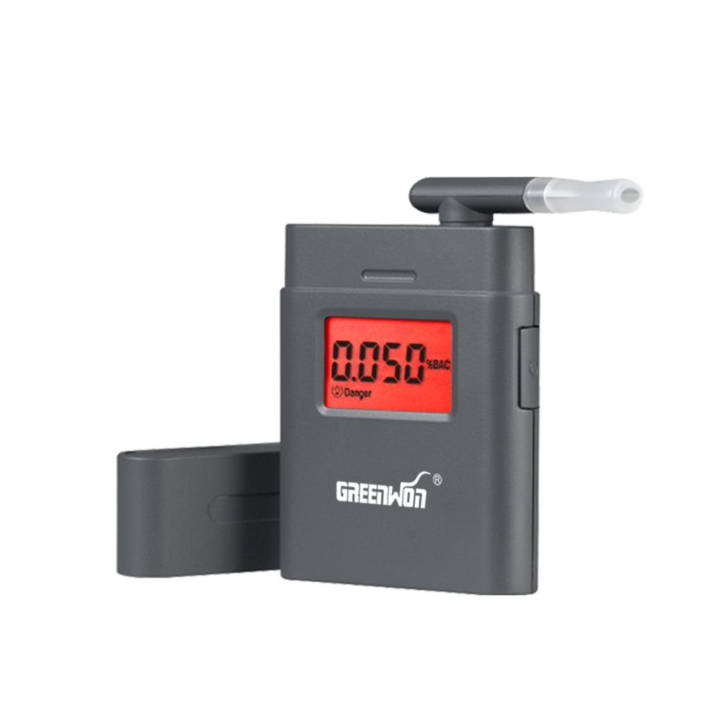LCD Digital Breath Alcohol Tester With Backlight Breathalyzer Driving Essentials Parking Detector