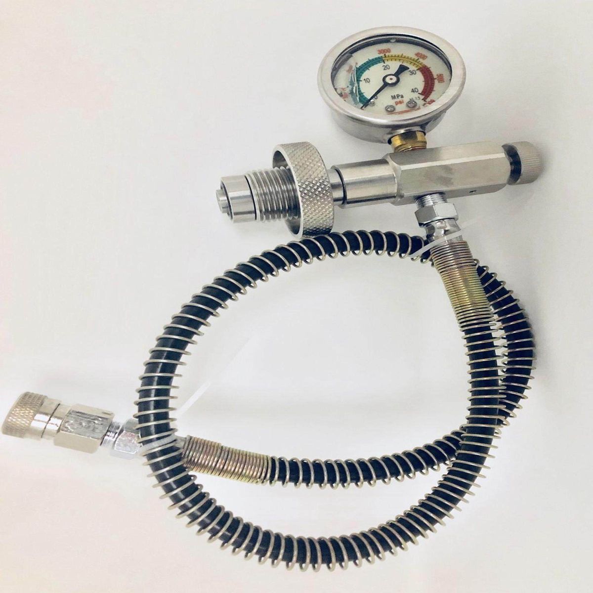 Paintball Fill Station 300bar/4500psi Din Filling Charging Adaptor And Hose