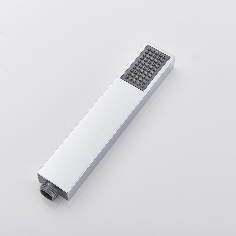 Freeshipping Matte Black Bathroom Sprayer Head Water Saving Showerhead Handheld Handshower Plastic Shower Faucet Replace Head