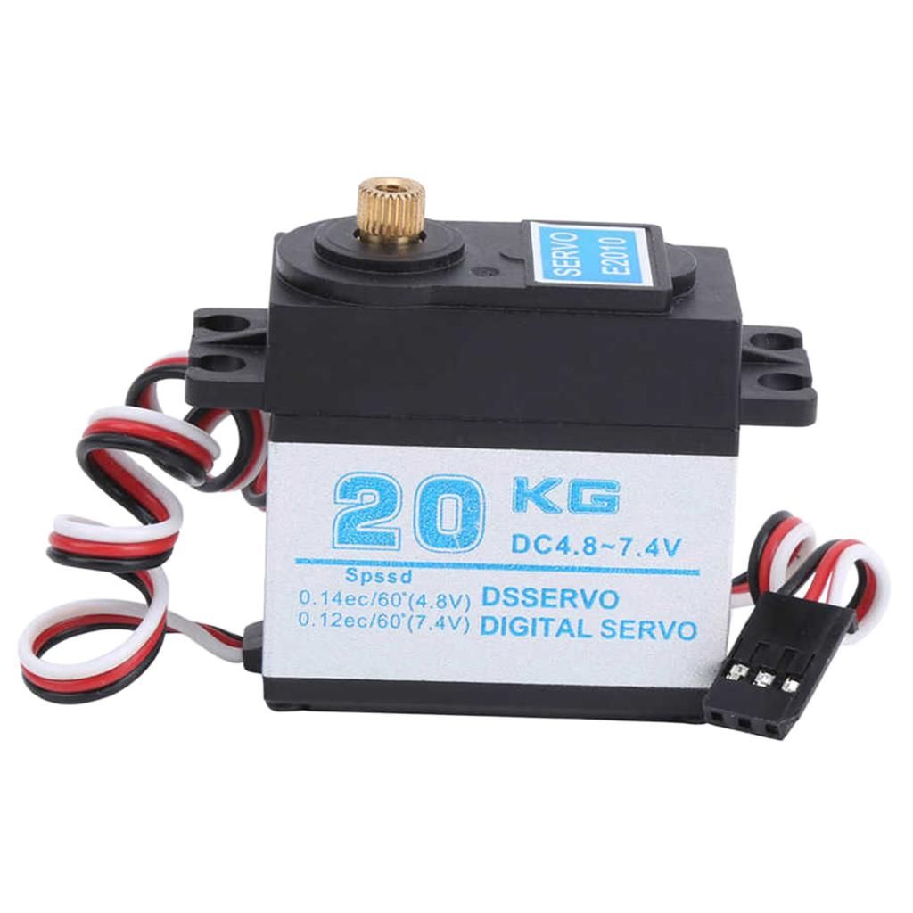 20KG Waterproof High Torque Servo Motor For 1/8 1/10 Crawler Car