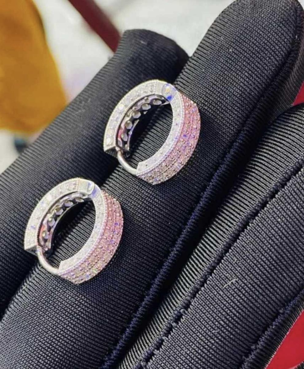 Iced Out Zirconia Earring (unisex)