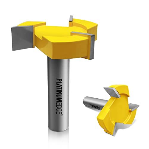 PLATINUMEDE Spoilboard Surfacing Router Bit 12 Inch Shank 2