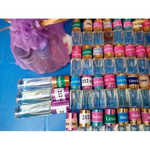72 Hours Long Lasting Undiluted Oil Perfumes - 3ml X 24pcs