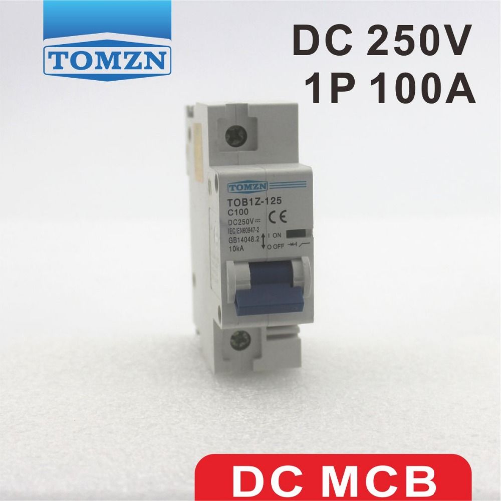 PV FOR 1P 100A 250V Circuit Breaker DC