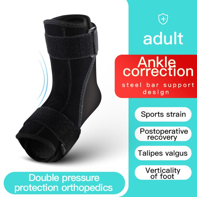 Ankle Foot Drop Orthosis Adjustable Aluminum Strip Fixed