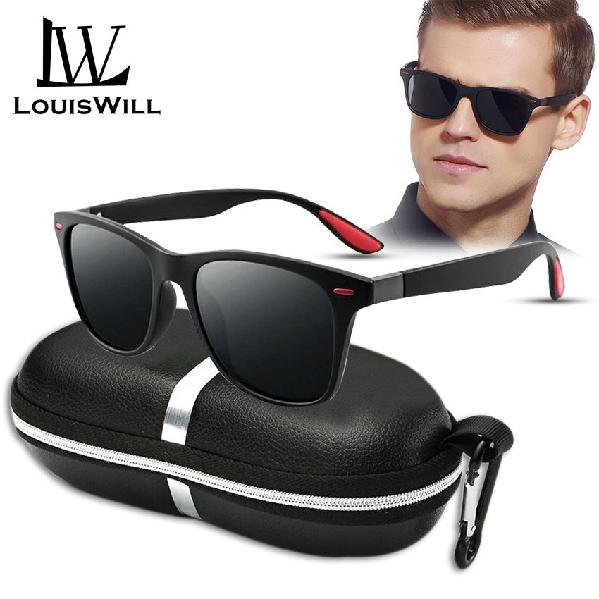 LouisWill Sunglasses Polarized UV400 Sunglasses +Glasses Box