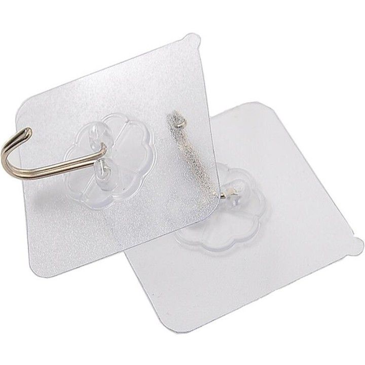 12pcs Hook Hanger For Tile Wall Bathroom