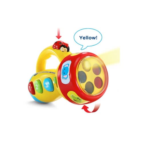 Spin & Learn Color Flashlight, Yellow