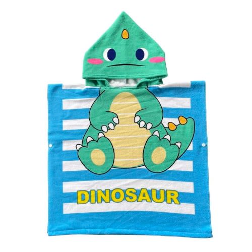 Kids Hooded Poncho Towel