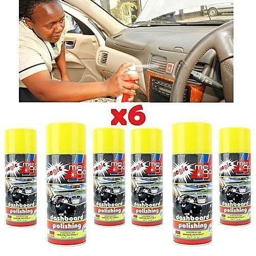 6 Pieces Of Car Dashboard Polish - 200ml