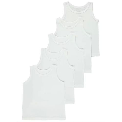 5 Pack Boys Singlets