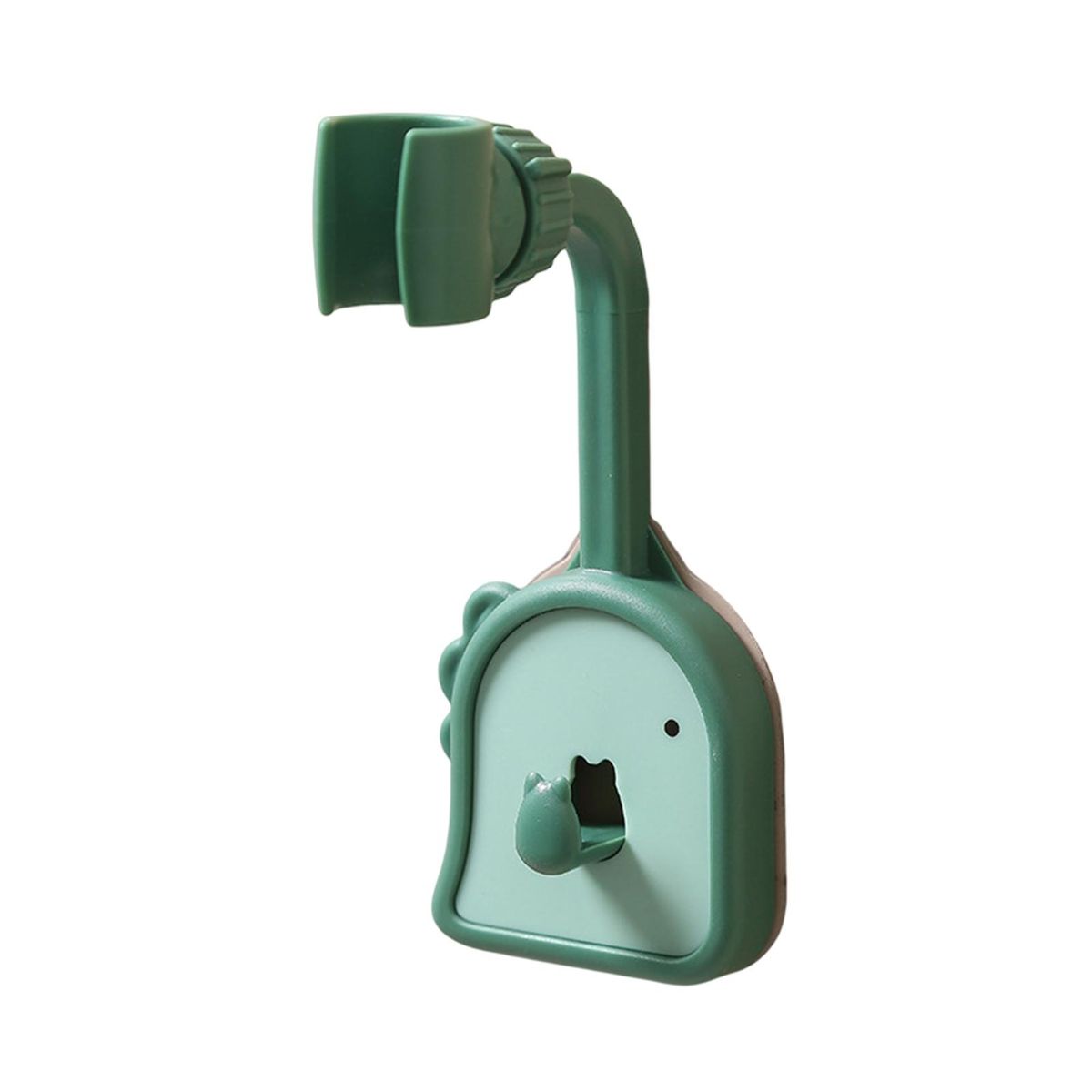 Shower Sprayer Rack Bathroom Shower Nozzle Holder with Hanging Hook Green