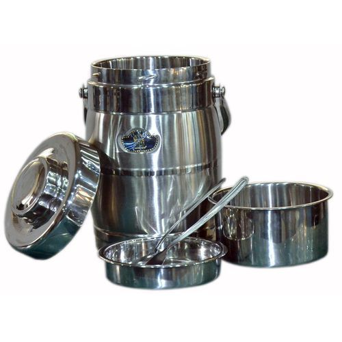 Stainless Steel Thermos Food Flask - 2000ml +FREE Spoon/Fork
