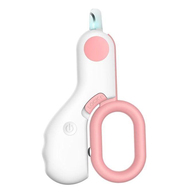 Pet Nail Clippers Cat Dog Animal Claw Safe Trimmer Grooming Pink