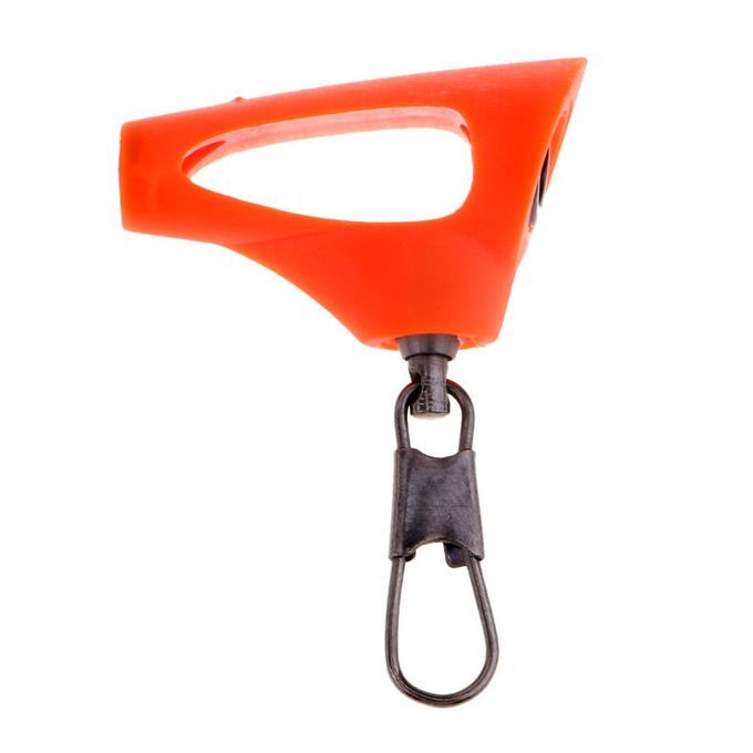 Heavy Duty  Sinker Slider Fish Finder Interlock Snap Orange
