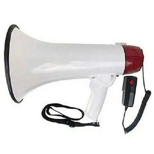 Rechargeable Handheld Megaphone With Speaker And Recorder