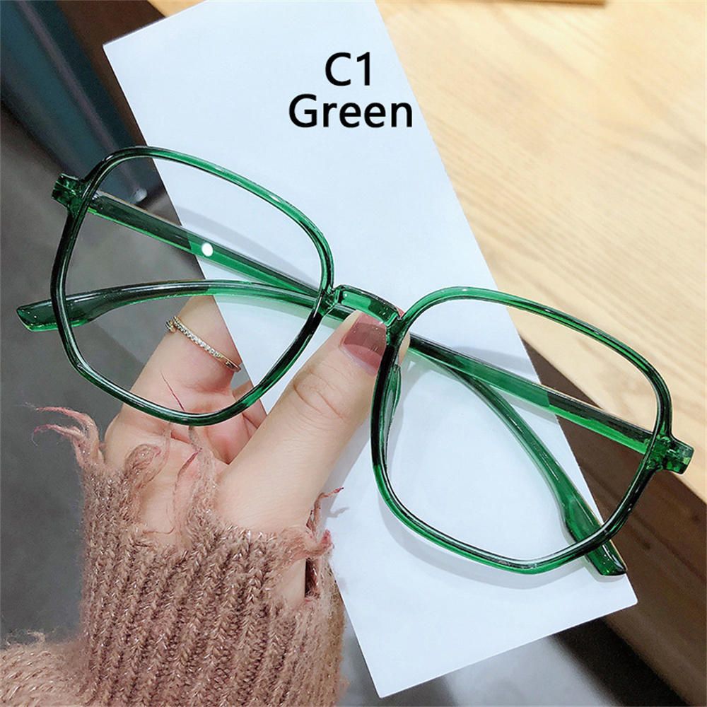 (Green)Anti Blue Light Glasses Men Bluelight Radiation Women Tr90 Computer