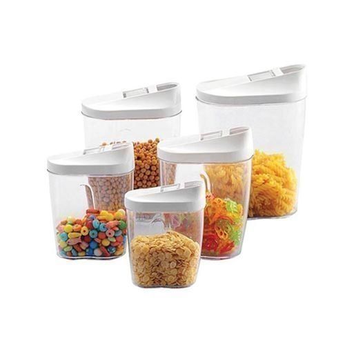 10 Pieces Plastic Cereal Container