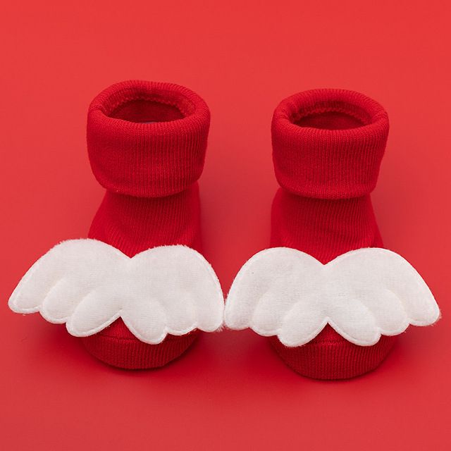 Socks Clothes Newborns Infant Christmas Toddlers Anti-slip