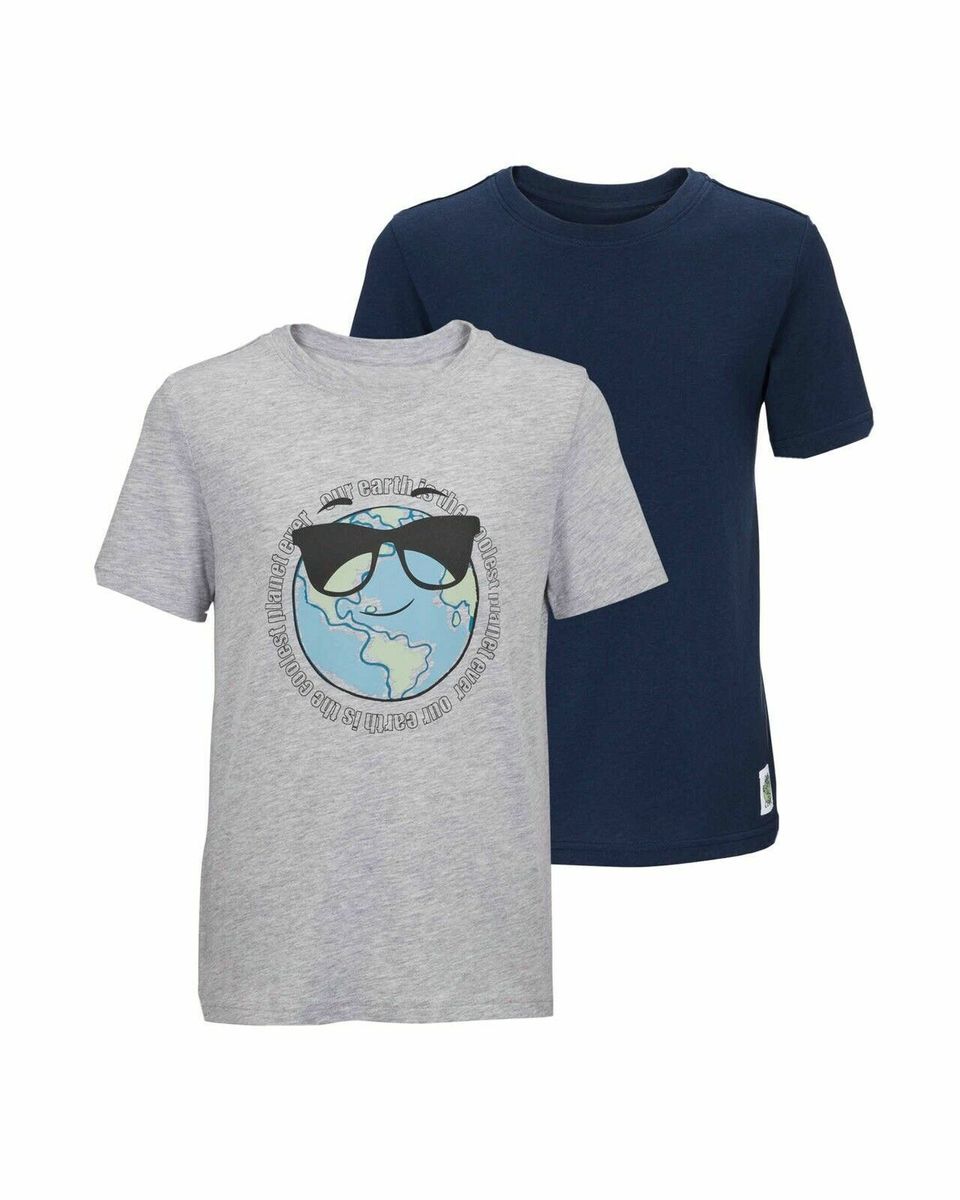 Boys 2 Pack Organic T-shirt