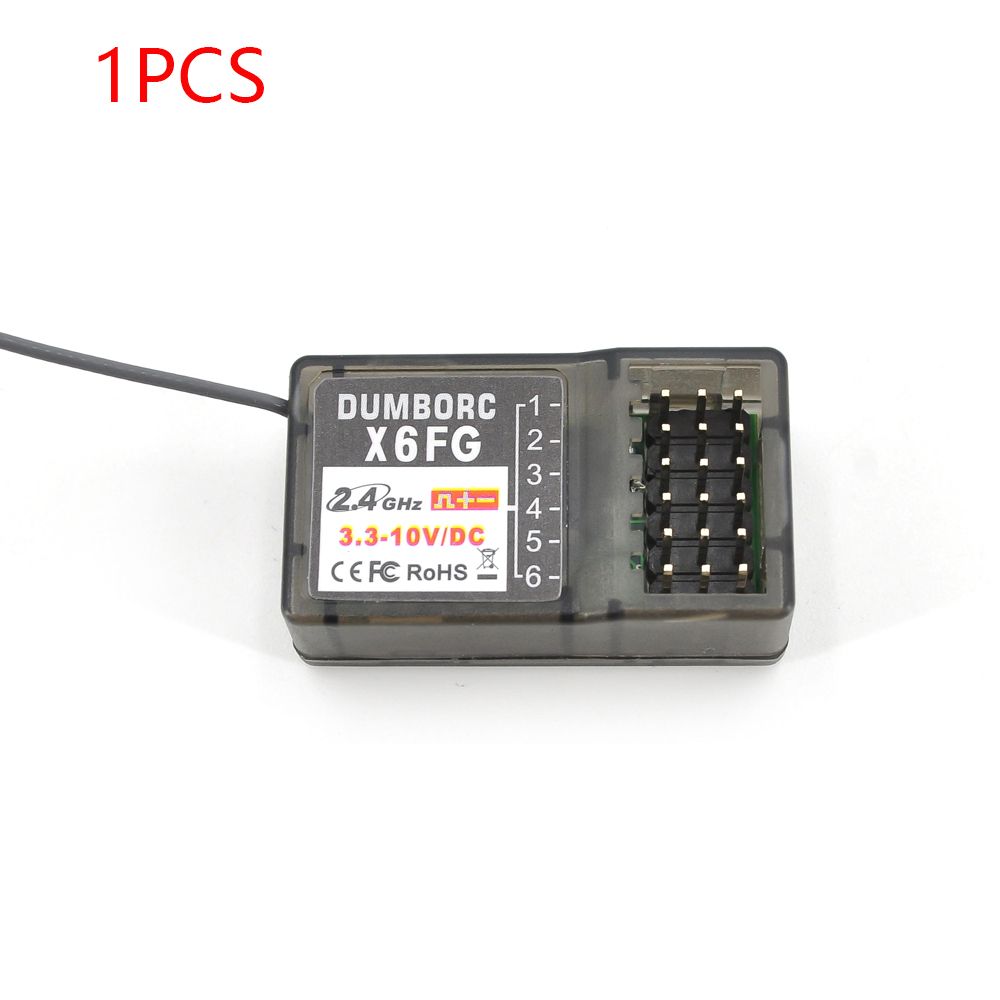 DumboX6 X4 X5 2.4G 6CH Transmitter W X6FG Gyro X6F Receiver LED Light Set For 1