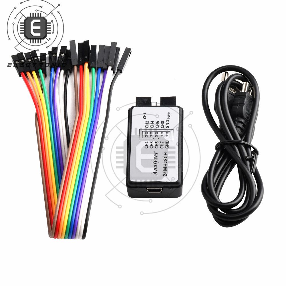 Network Analyzer Mini Portable USB 5MHz 24M 8 Channel Logic