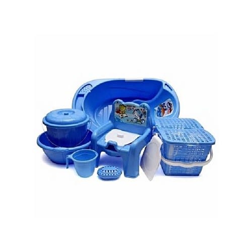 7 In 1 Cherish Baby Bath Set - Blue