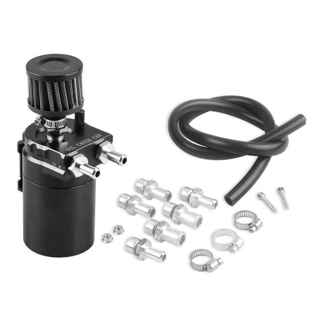 Universal Oil Catch Can With Air Filter Breather Engine Air