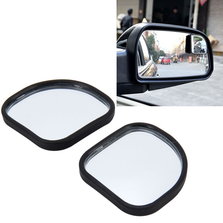 3R-065 2 PCS Car Blind Spot Rear View Wide Angle Mirror
