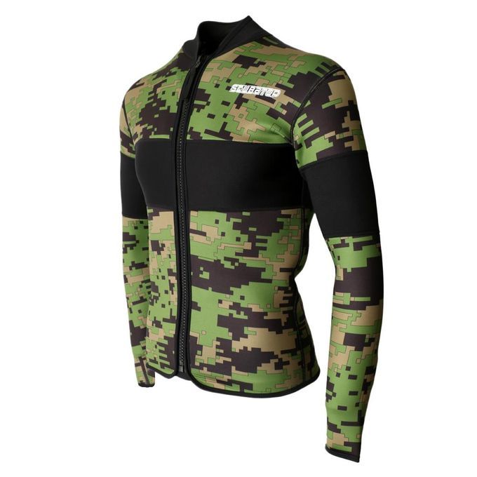 Unisex 2.5mm Neoprene Wetsuit Top For Scuba Diving Snorkel Surf XL